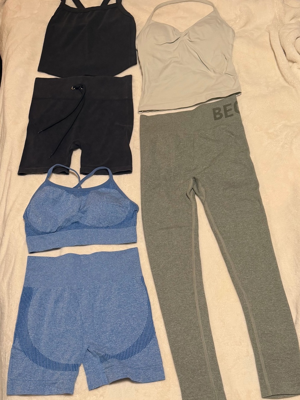 Gym Workout Clothes Bundle Set Lot